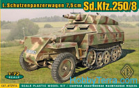 Sd.Kfz.250/8 Leichter Schutzenpanzerwagen (7,5cm)