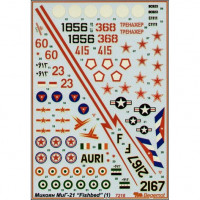 Decal 1/72 for MiG-21, part 1