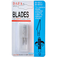 Blades for model knife, 5 pcs