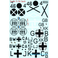 Decal 1/48 for Fieseler Fi.156 Storch