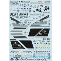 Decal 1/72 for F-14 Tomcat, Part 1
