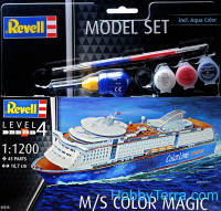 Model Set. Ship M/S Color Magic