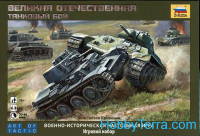 Great Patriotic War. Tank battle