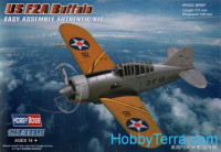 USAF F2A Buffalo fighter. Easy kit