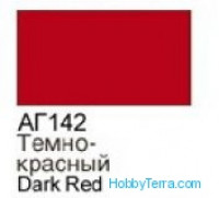 Dark red. Gloss acrylic paint 16 ml