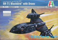 SR-71 "Blackbird" with drone