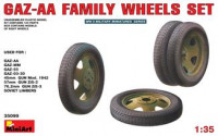 Set of wheels for the family of GAZ-AA