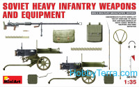 Soviet heavy infantry weapons & mine detector