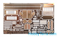 Photo-etched set 1/72 for T-34/76, for Zvezda kit
