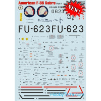Decal 1/32 for F-86 Sabre, part 1