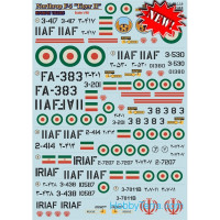 Decal 1/48 for Northrop F5 