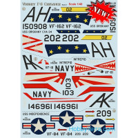 Decal 1/48 for Vought F-8 Crusader, part 1