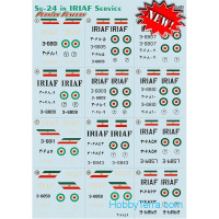 Decal 1/72 for Su-24 in IRIAF Service