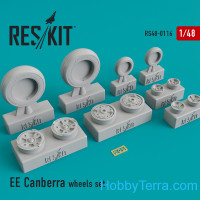Wheels set 1/48 for EE Canberra