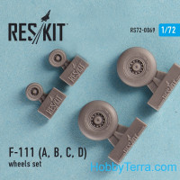 Wheels set 1/72 for F-111 (A, B, C, D)