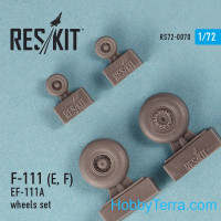 Wheels set 1/72 for F-111 (E, F) / EF-111A