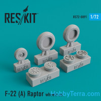 Wheels set 1/72 for F-22A 